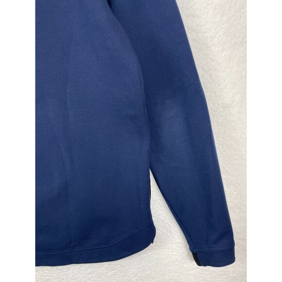 Nike Dri-FIT Full Zip Hoodie Men’s Size M Navy Club Fleece Team Sims Logo - Picture 9 of 9